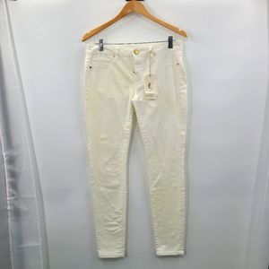 Harper skinny jeans Stretch white Ankle Women's size 29 New‎